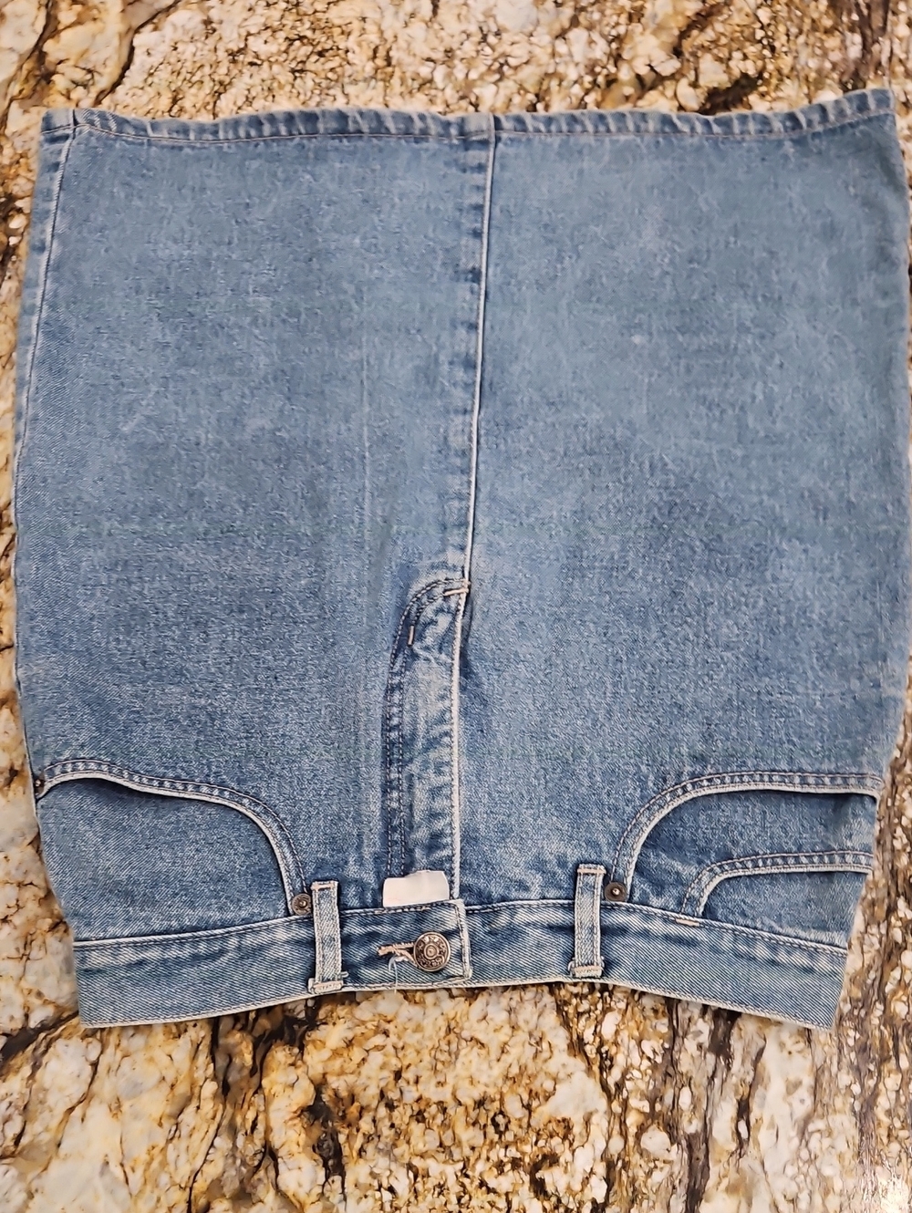Coca Cola VTG Women's Light Blue Jean Skirt. Size  Refer To Pictures